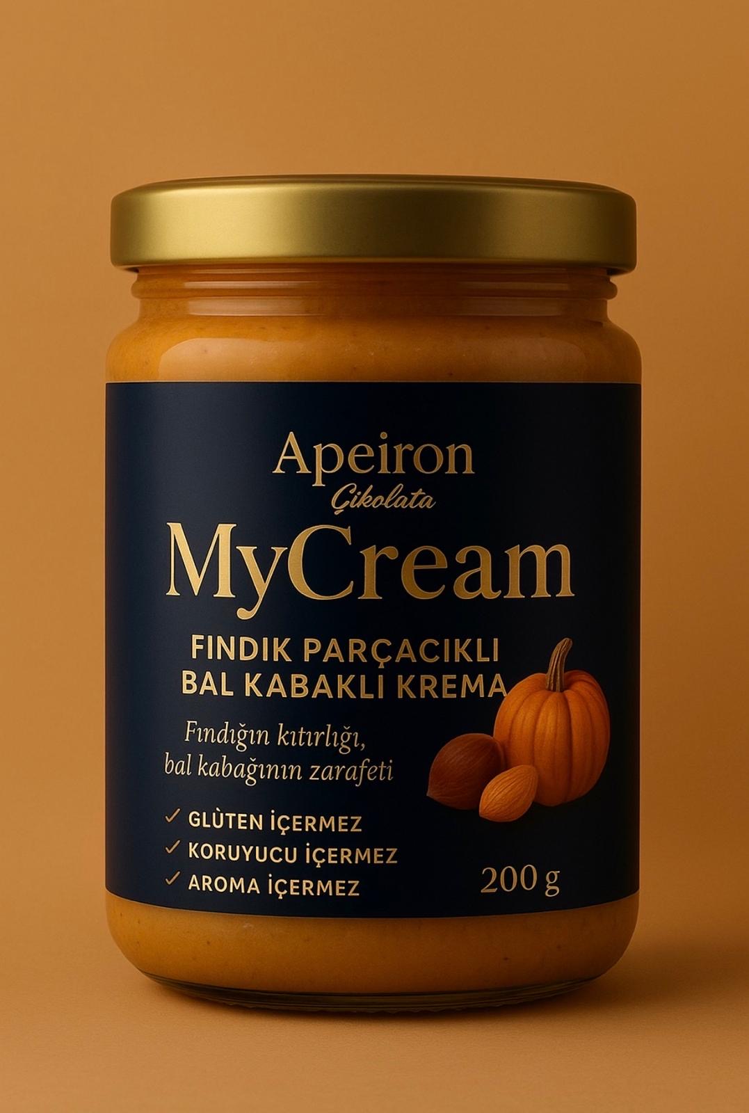 MyCream Balkabağı&Tahinli Fındık Parçacıklı Krema 200 G